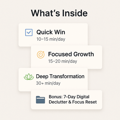 21-Day Remote Wellness Kit